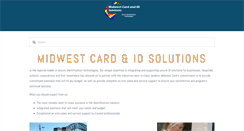 Desktop Screenshot of midwestcard.com