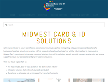 Tablet Screenshot of midwestcard.com